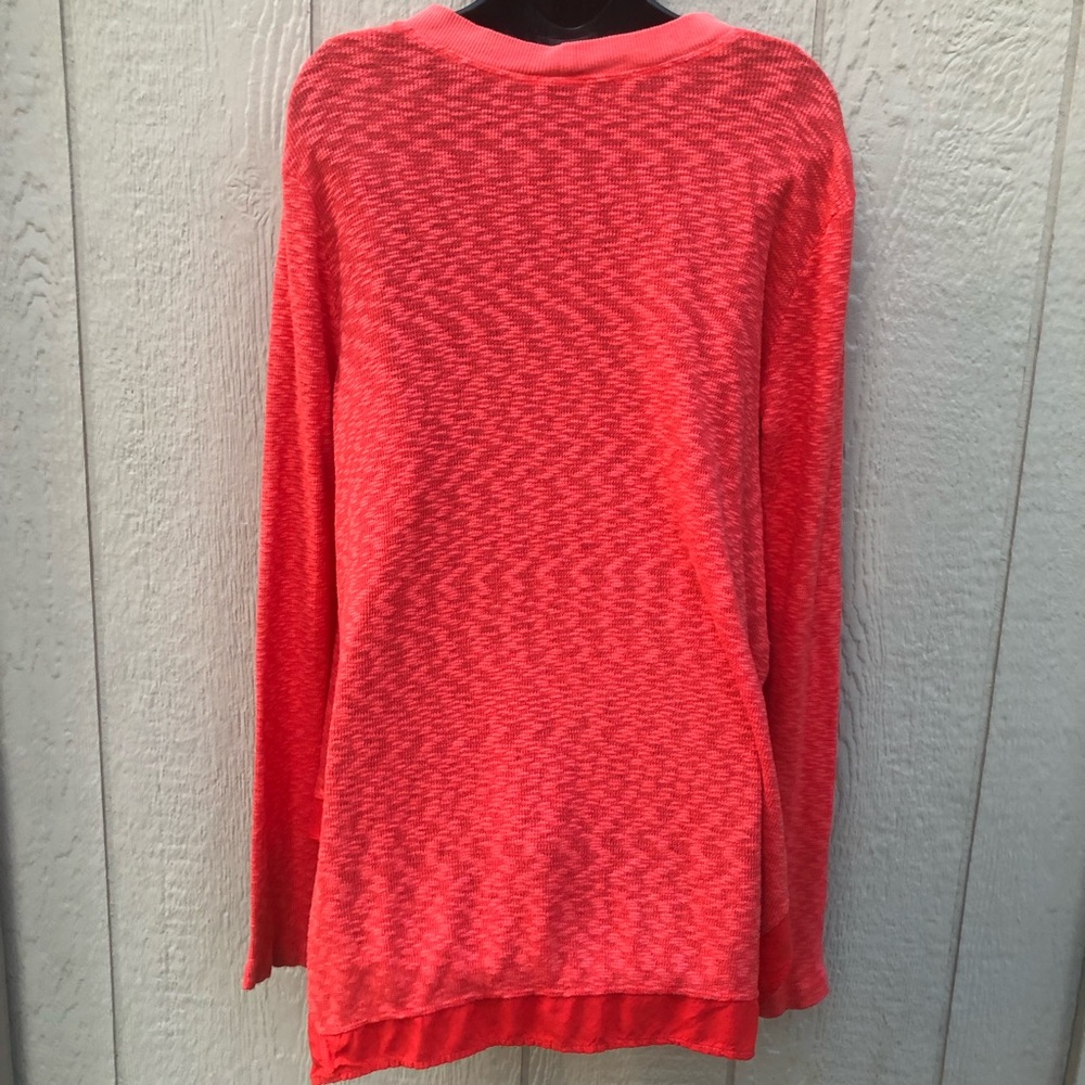 Left of Center | Evie Orange Cardigan - Picture 8 of 13